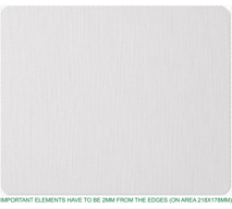 Mouse pad for sublimation